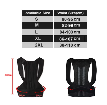 Back Support Adjustable Belt