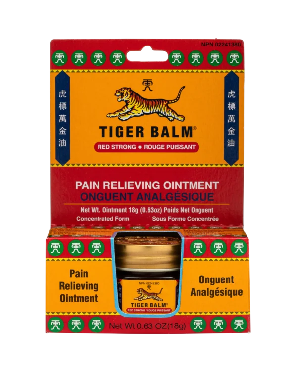 Tiger Balm Red Pain Relief Ointment (IMPORTED) – Large Pain relief Balm