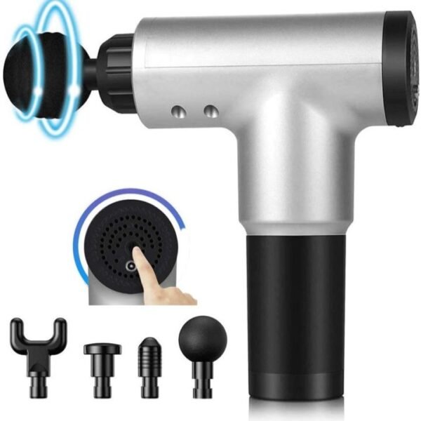 Blueidea Tissue Massager Fascial Deep Muscle Fitness Chargeable Massager Leg Deep Vibration Full Body Relaxation Machine for Unisex. Imported & powerful, massage_pakistan,_massager Imported Model Facial BLD-320 (Fascial Massage_) USB cable
