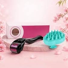 2-in-1 Derma Roller & Scalp Massager Combo Pack