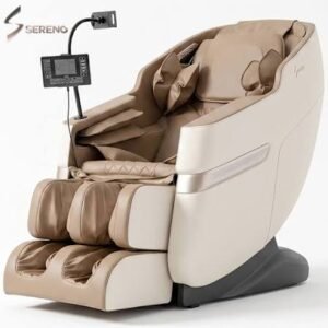 Sereno Life Aurex Full Body Massage Chair – Zero Gravity | 18 Auto Programs | Latest Massage Technology | Airbag Compression | Luxury Electric Massage Recliner | Foot & Leg Massager | Home Spa Chair