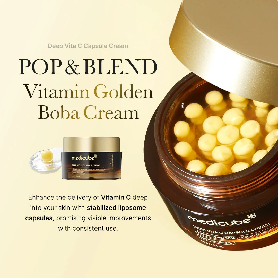 Medicube Deep Vita C Capsule Cream 55g / 1.94 oz - Image 4