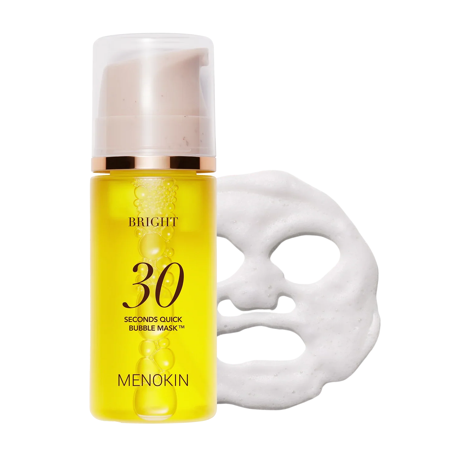 Menokin 30 Seconds Quick Bubble Mask Bright 95ml - Image 2