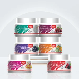 6-in-1 Facial Bundle – 250ml Jars
