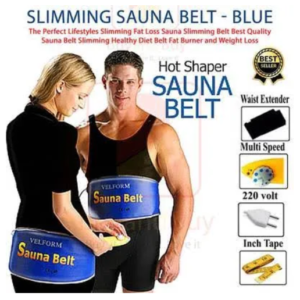 Hot Shaper Sauna Waist Belt – Heating Massage & Waist Trimmer for Men and Women