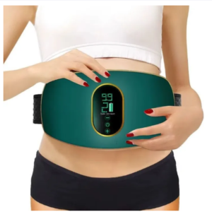 Rechargeable Heating Massage Belt with Smart LED Display – Electric Waist & Back Massager
