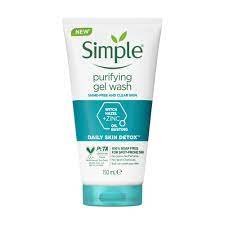 Simple Daily Skin Detox Purifying Gel Wash 150ml
