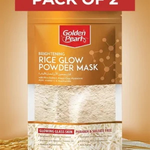 Pack of 2 Brightening Rice Glow Powder Masks