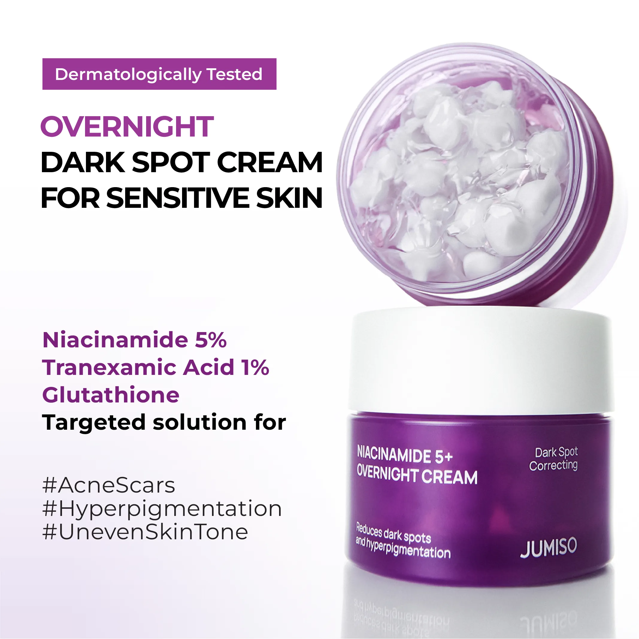 Jumiso Niacinamide 5 + Overnight Cream 50ml - Image 3