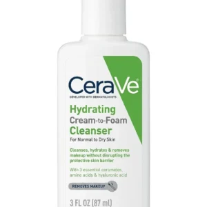 Hydrating Cream-to-Foam Cleanser for Normal to Dry Skin