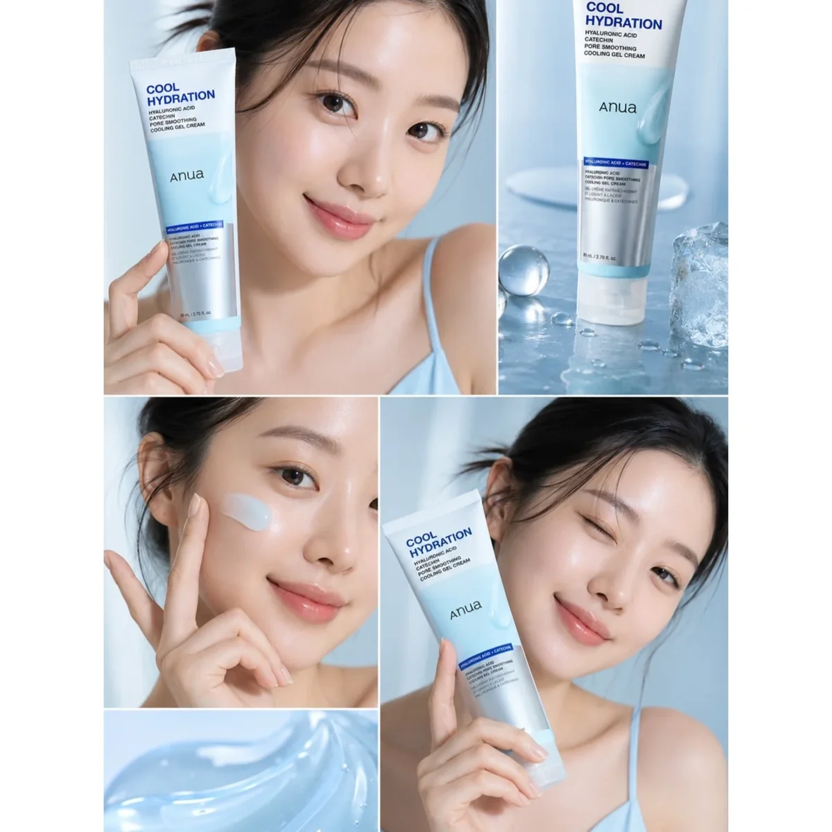 Anua Cool Hydration Cooling Gel Cream 80ml - Image 2