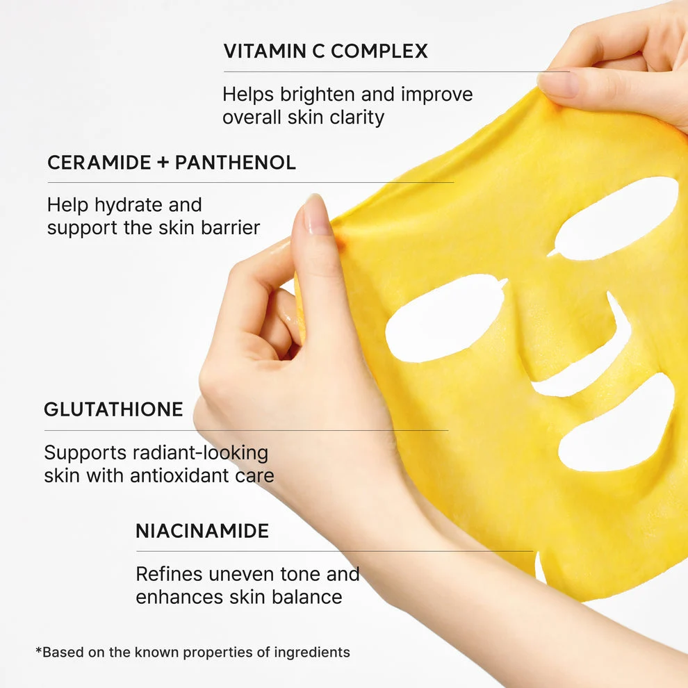 Arencia Vitamin C Booster Shot Mask 27ml - Image 2